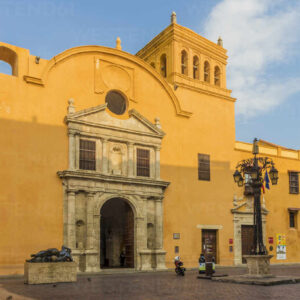 The church of Santo Domingo, Cartagena, Colombia, South America